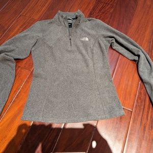 North Face Fleece pullover half zip women's xs